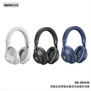 REMAX BINZCHI SERIES ACTIVE NOISE-CANCELING WIRELESS HEADPHONE V5.3 ANC RB-950HB