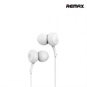 Remax RM-510 3.5mm Wired Earphone - White/Black/Pink/Red/Gray