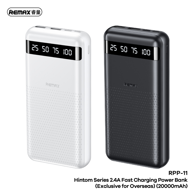 REMAX Hintom 2.4A Fast Charging  Power Bank 20000mAh  RPP-11