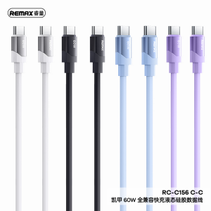 REMAX Kyecha Series 60W All-compatible Liquid Silicone Fast Charging Data Cable 1.2M RC-C156 C-C