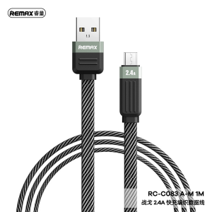 REMAX Janker Series 2.4A Braided Fast Charging Data Cable RC-C083 A-M