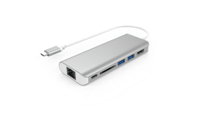 J510 6-in-1 USB-C to HDMI + 2xUSB A Gen1+ RJ45+SD2.0+ PD3.0 HUB