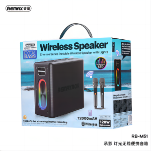 REMAX Chenyie Series Portable Wireless Speaker with Lights RB-M51