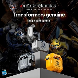 Transformers TF-T12 Earphones Low Latency Sound Isolation Affordable Portable TWS Without Cable Wireless Battery Endurance Type-C 5.3 Version