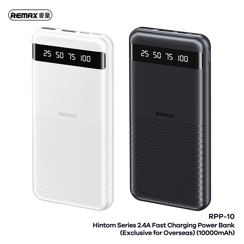 REMAX Hintom 2.4A Fast Charging  Power Bank  10000mAh RPP-10