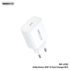 REMAX RP-U133-Kiddy Series 20W 1C Fast Charger RP-U133 EU/US