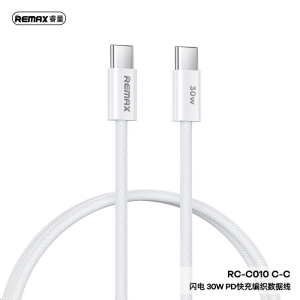 REMAX Chelectricy Series 30W PD Fast Charging Braided Data Cable RC-C010 C-C