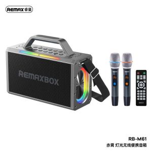 REMAX Crimsoy Series Portable Wireless Speaker with Lights RB-M61